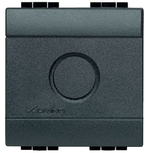 Заглушка Bticino LivingLight Air Антрацит размер 2 модуля L4952