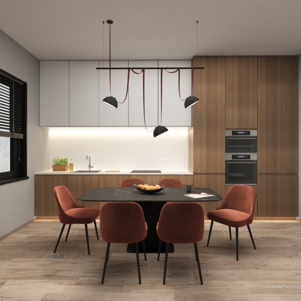 Трековый светильник BELTY SMART FLOW DK5660-BK