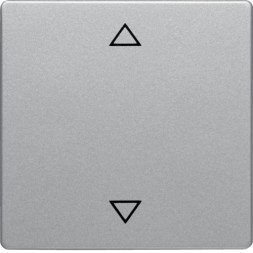 Клавиша Berker Q.1 алюминиевый с эффектом бархата, с оттиском символа «Стрелки» 16206074