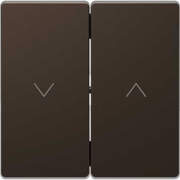 Клавиша-кнопка для жалюзи Merten D-Life мокко MTN3855-6052