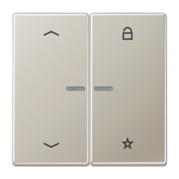 Центральная плата Jung LS серия Нержавеющая сталь универсальная «стрелки» ES1701P