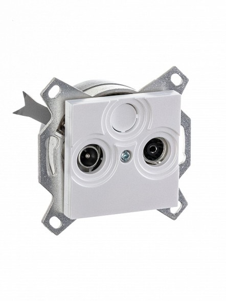 Розетка TV-R ABB Levit жемчуг оконечная 2CHH083503A6068 5011H-A03503 68W