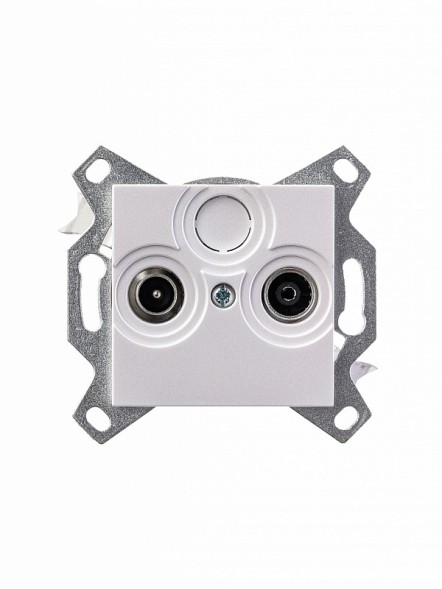 Розетка TV-R ABB Levit жемчуг оконечная 2CHH083503A6068 5011H-A03503 68W