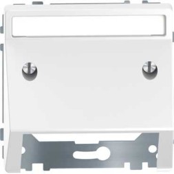 Центральная накладка Merten D-Life белый лотос наклонная MTN4540-6035