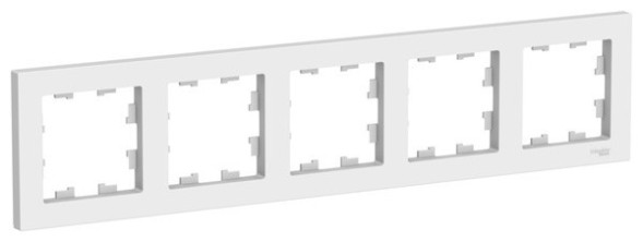 ATN001305 Рамка Atlasdesign 5-постовая универсальная, ЛОТОС Schneider Electric
