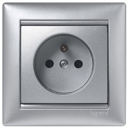 Рамка Legrand Valena Алюминий 1 пост 770151