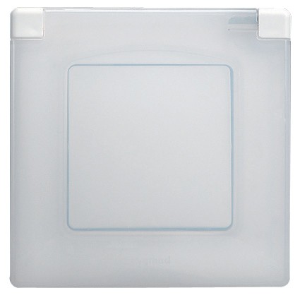 Рамка Legrand Etika Белый с защитной крышкой 1-постовая 672550
