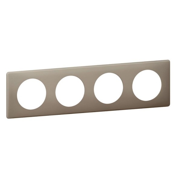 Рамка Legrand Celiane Классика Серый перкаль 4 поста 066724