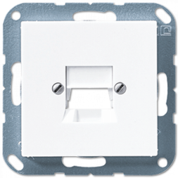 Крышка Jung A серия белая для 1-го модульного разъема A569-15NWEWW