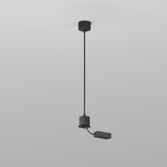 Подвод питания для подвесного монтажа трека SMART BASE TR2124-BK