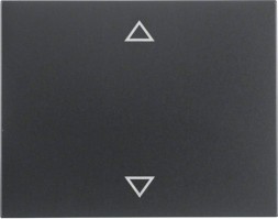 Перекидной выключатель Berker K.1 антрацит матовый с оттиском Стрелки 14057106