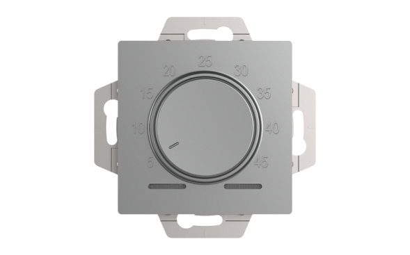 Термостат Schneider Electric Atlasdesign Алюминий электронный для теплого пола, с датчиком, 10 A ATN000335