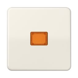 Клавиша Jung CD серия бежевая для 1-я с/п с оранжевой линзой CD590KOBF