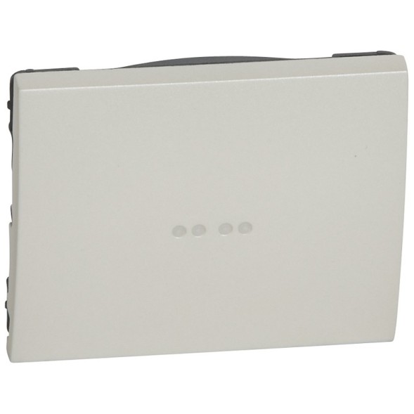 Лицевая панель Legrand Galea Life перламутр для выключателя одноклавишного с подсветкой 771534