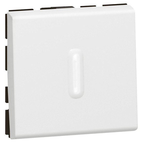 Переключатель Legrand Mosaic 20A на 2 направления с индикацией 077064
