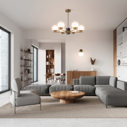 Подвесной светильник Freya FR5230PL-06BS