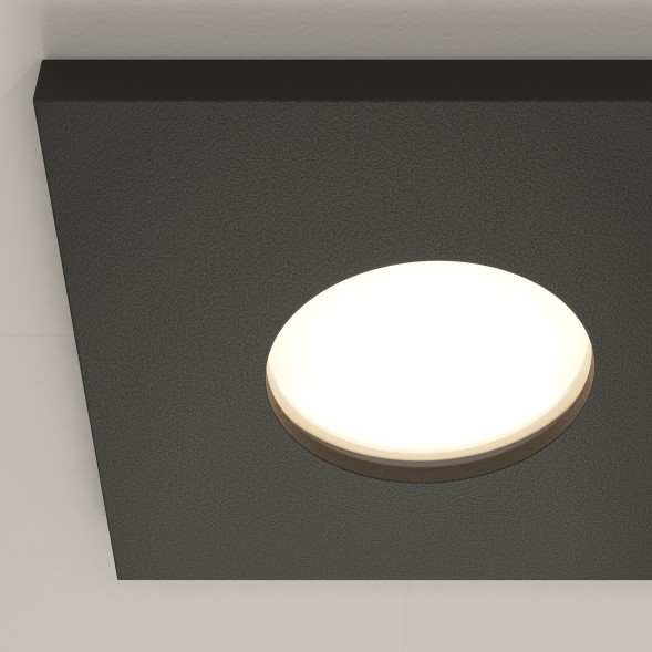 Встраиваемый светильник Technical DL083-01-GU10-SQ-B