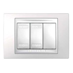 Выключатель Schneider Electric Unica 4хкнопочный с индикатором led белый MGU5.531.18