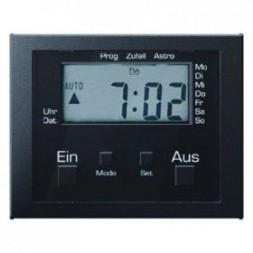 Таймер Berker K.1 антрацит матовый с дисплеем и подключением датчика 17387106