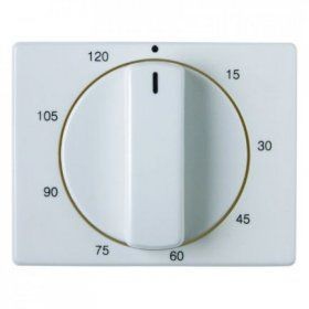 Центральная панель Berker R.1 Berker Arsys полярная белизна с блеском с регулировкой для механических таймеров 16350069