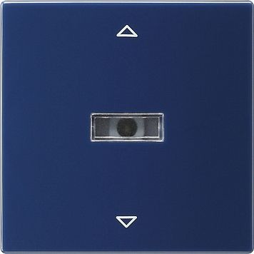 Сенсорный выключатель управления жалюзи Gira S-color Синий 082046