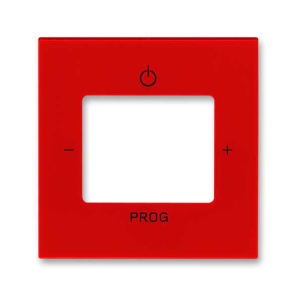 Накладка ABB Levit красный для механизмов FM радио / Busch-iNet радио / Bluetooth радио 2CHH704020A4065 3299H-A40200 65