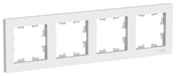 ATN001304 Рамка Atlasdesign 4-постовая универсальная, ЛОТОС Schneider Electric