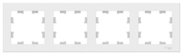 ATN001304 Рамка Atlasdesign 4-постовая универсальная, ЛОТОС Schneider Electric