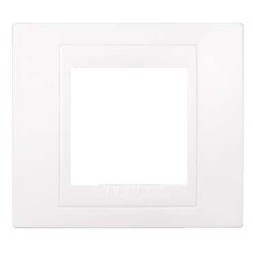 Рамка Schneider Electric Unica Хамелеон Белый 1 пост MGU6.002.18