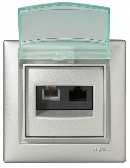 Рамка Legrand Valena Алюминий 1 пост 770150