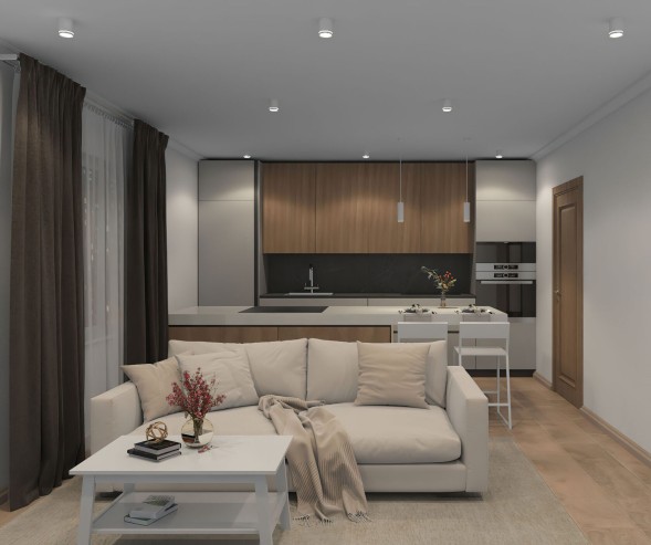 Точечный накладной светильник Denkirs DK4013-WH