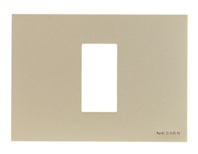 Рамка ABB Zenit Альпийский белый итальянского стандарта 1 модуль 2CLA247100N1101 N2471 BL