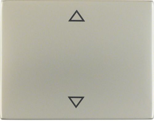 Перекидной выключатель Berker K.5 нержавеющая сталь с оттиском Стрелки 14057104