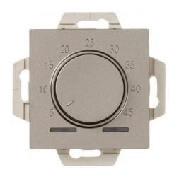 Термостат Schneider Electric Atlasdesign шампань электронный для теплого пола, с датчиком, 10 A ATN000535