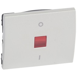 Клавиша Legrand Galea Life перламутр для 2х-полюсного выключателя с индикацией 771518
