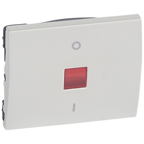 Клавиша Legrand Galea Life перламутр для 2х-полюсного выключателя с индикацией 771518