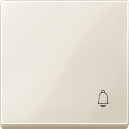 Клавиша Merten M-серия бежевый с пиктогрозетки «звонок» MTN438844