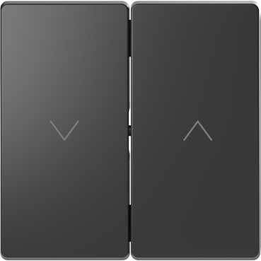 Клавиша-кнопка для жалюзи Merten D-Life антрацит MTN3855-6034