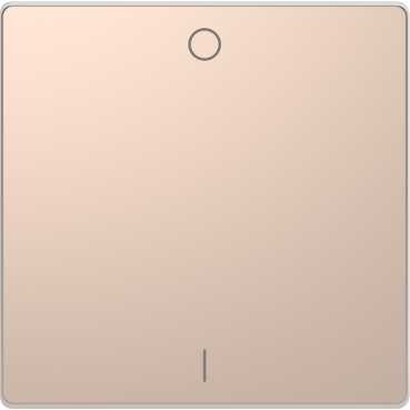 Клавиша Merten D-Life шампань 1-ная с символом o/i или вкл/выключателя MTN3301-6051