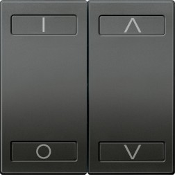 4хкнопочный Выключатель Schneider Electric Unica Class Top графит с индикатором led MGU5.531.12