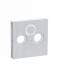 Накладка (центральная плата) ABB Solo davos/альпийский белый для TV-R-SAT розетки 2CKA001724A4332 1743-84-500