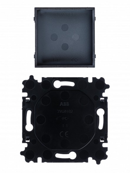 Заглушка ABB Levit антрацит 2CHH050001A6063 3902H-A00001 63W