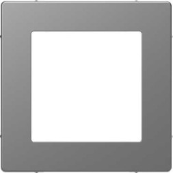 Адаптер Merten D-Life нержавеющая сталь для интеграции unica MTN4089-6036