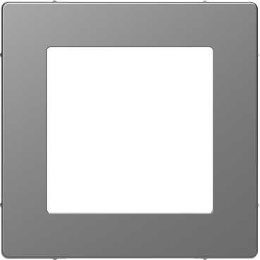 Адаптер Merten D-Life нержавеющая сталь для интеграции unica MTN4089-6036