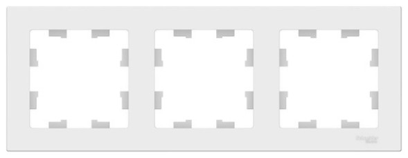 ATN001303 Рамка Atlasdesign 3-постовая универсальная, ЛОТОС Schneider Electric