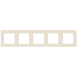 Рамка - 5 постов Слоновая кость Legrand INSPIRIA 673971