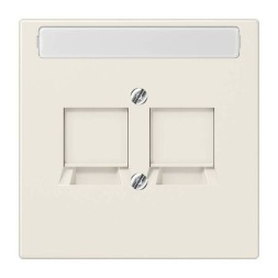 Центральная плата Jung LS серия со шторкой для крепления модульн LS969-25NWE