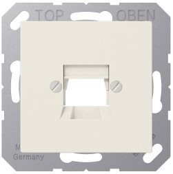 Крышка Jung AS 500 слоновая кость для 1-го модульного разъема A569-15NWE
