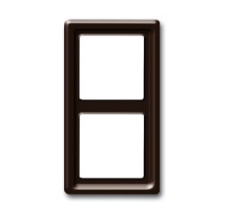 Рамка ABB Allwetter 44 Коричневый 2 поста 2CKA001730A0277 2102-31