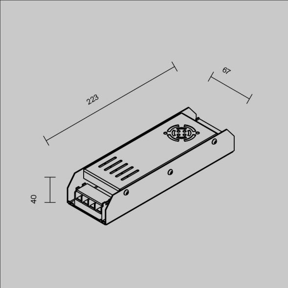 Источник напряжения Led Strip 811004